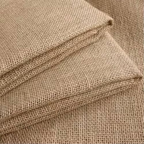 100x160cm Jute Stoff Meterware,Sackleinen aus Naturfasern 280g/m²,Natur Leinen-Jutestoff Meterware,für für Haus, Gartenarbeite, Parteien Accessoires,Hochzeiten,DIY Projekte Dekoration