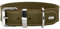 HUNTER AALBORG SPECIAL Hundehalsband, Leder, strapazierfähig, komfortabel, 35 (XS-S), oliv