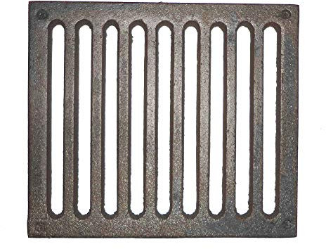 Griglia in ghisa per stufa cucina e caminetto caduta cenere 205 x 235 mm. - K6861/3