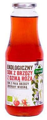 Jus de bouleau à la rose musquée BIO 1 l EkoWital