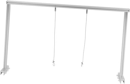 ULTECHNOVO 1 Satz für Rack Zubehör Wärme Legierung Wachsen Boden Reptil von Aquatischen Retro Metall Aluminium Aquarium Beleuchtung Lampe Wasserpflanze Fluoreszierende Landung Universal Gras