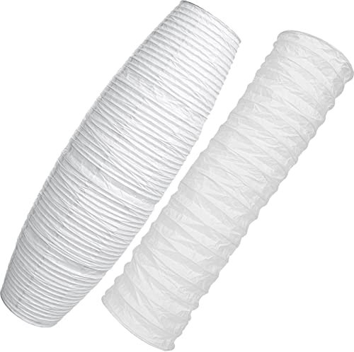 HOMSFOU Abat-Jour En Papier De Riz Couvercle De Lampe D'angle Debout Colonne Lampadaires Couverture Ampoule Cage Garde Pour Maison Hôtel 1 Pièces