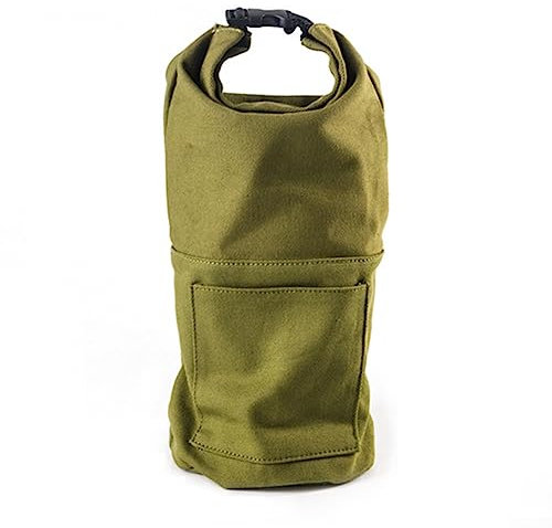 Öllampe Lagerung Taschen, Retro Camping Laterne Leinwand Lagerung Abdeckung Tasche Wandern Zelt Lichter Abdeckung Für Petroleumlampe Öl Laterne - Grün