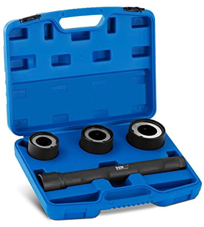 MSW MSW-TRRI-4 Spurstangen-Schlüssel 4-teilig - 30-35 mm, 35-40 mm, 40-45 mm Spurstangen-Abzieher Spurstangengelenk-Werkzeug Spurstangenwerkzeug