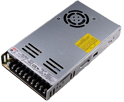 MEAN WELL LRS 350W Switching Power Supply， AC/DC Single Output LRS-350-48 48V 7.3A Power Supply Driver Transformer For 3D Printer, Computer Project, LED Strip Light, CCTV, etc