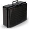 GREELUE Fotobox, Sortierboxen für Kleinteile, 16 innere Fotohalter, Aufbewahrungsbox Transparent für Postkarten, Fotos, Spielzeug (Schwarz-16)