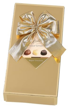 CG Chocolatiers Ballotin Chocolat Belge 125 g - A Offrir- Idéal pour Cadeau Fête des Mères, Fête des Pères, Anniversaire, Noël, Retraite