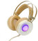 CSZH Professionnel 3.5mm PC Stéréo Gaming Écouteurs Sur-Ear Casque Contrôle Du Volume Respiration LED Lumières pour Xbox Un Ordinateur Portable Tablet Mac Téléphone Intelligent (Or