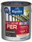 RIPOLIN - Peinture pour Fer Extérieur - Glycéro Antirouille - Sous-couche intégrée - Application directe sur Rouille - Résistante aux Intempéries, UV et Chocs - Brillant - 2L - Brun Normand RAL 8019