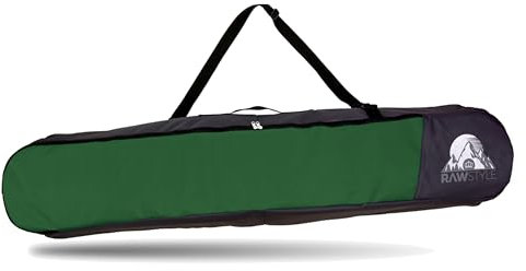 Rawstyle Snowboard Tasche, Boardbag, Snowboardbag, Modell 2 (dunkelgrün (170cm))