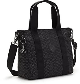Kipling ASSENI MINI Kleine Tragetasche, Tragetaschen, Signature Emb (Schwarz)