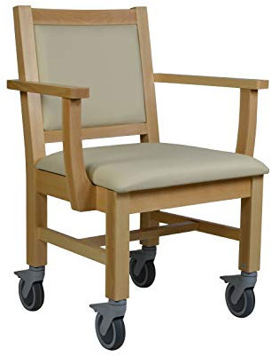 Devita - Stuhl Schwergewichtige Max XXL mit Rollen Express bis 250 kg