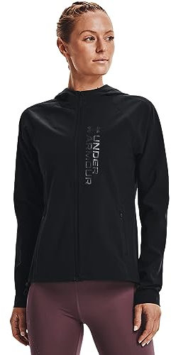 Under Armour Veste UA Outrun The Storm pour Femme, Noir