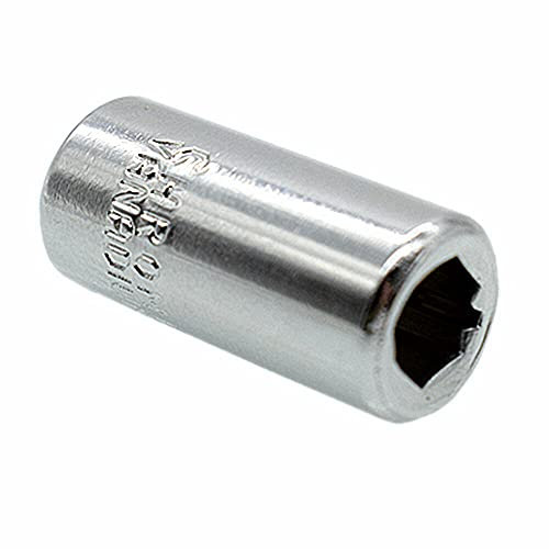 Adapter-Steckschlüsselantrieb, 6,35 mm Vierkant auf 6,35 mm Sechskant-Schraubendreher-Bits