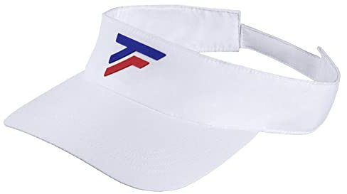 Tecnifibre Pro Visor Visier, weiß, one Size