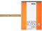 Brunnen 104974030 Lineal / Holzlineal (für Schule und Büro 30 cm, Buchenholz mit Metalleinlage) & 1042923 KIESER-Block Lineatur 3 (A4, 50 Blatt, blanko, 80 g/m², Klasse 3)