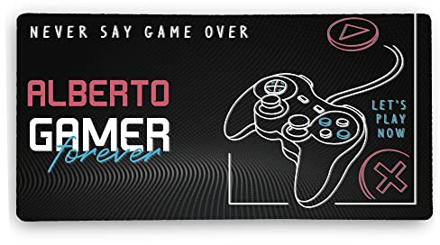 Foto Personalizzata. Tappetino Mouse Personalizzato. Tappetino gaming. Tappetino XXL. 800 * 400 * 2mm. Base in Gomma Antiscivolo. Mouse Pad. Gamer Forever
