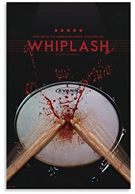 Rudd Whiplash (2014 Poster, dekoratives Gemälde, Leinwand, Wandposter und Kunstbild, modernes Familien-Schlafzimmer, Dekoration, Poster, 30 x 45 cm)