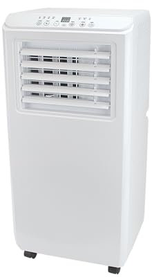 Status 3-in-1 5000 BTU Air Conditioner, Air Conditioning Unit With Dehumidifying Function, 2 Speed Settings, Remote Control & 24 hour Timer (SAIRCONUNIT1PB)