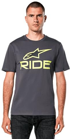 Alpinestars Herren Original Ride Logo T-Shirt Kurzarmshirt für Männer mit Rundhalsausschnitt