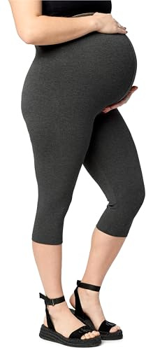 Merry Style Große Größen Damen 3/4 Umstandsleggings aus Viskose MS10-461