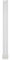 Crompton Lamps LED PLL 18W 2G11 Single Turn L-Type Direct to Mains (36W Equivalent) 3000K Warm White Opal 2200lm 4-Pin Push Fit Light Bulb