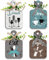 PH PandaHall 4 placas colgantes de madera para decoración de pared de cocina, comer, beber, amar, disfrutar, para el hogar, cocina, comedor, sala de estar, bar, cafetería