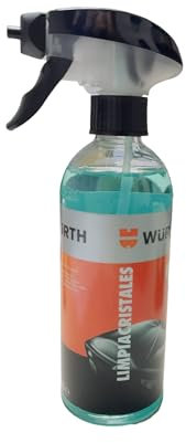 Wurth Limpiacristales 400 ml - Brillo Impecable y Sin Esfuerzo