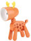 CRILSTYLEO Led Kinder Kawaii Led Nachtlampe Für Kinderzimmer Faltbare Tischlampe Mit Ohren Punkt Reh Design Cartoon Für Üße Äume Ideal Als Led
