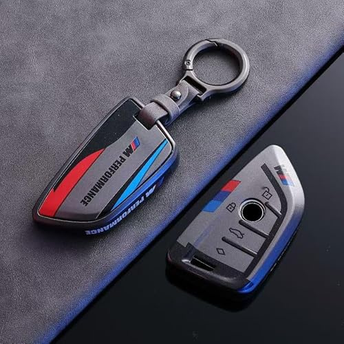 KNHCX Autoschlüssel Hülle für BMW 530,Hochwertige Schlüsselhülle Schlüssel Box Cover Schlüssel Gehäuse Schlüssel Tasche Keyless Funkschlüssel Schutz Personalisiert Autozubehör,B3