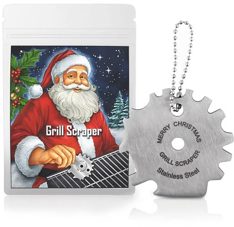 Grill Scraper Stocking Stuffers for Adults Men Women Gifts Teens Gift for Men Who Have Everything Dad Christmas Mom Grandma Grandpa Him Her Stuffer Husband Ideas Boyfriend Father Kitchen Gadgets