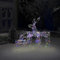 Willood 3-tlg. LED-Rentiere Set Weihnachtsdeko 229 LEDs Mehrfarbig