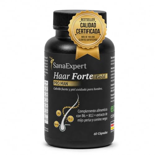 SanaExpert® Haar Forte Gold Pro Man Haarpflege-Supplement für Männer