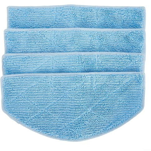 Lot de 4 chiffons de nettoyage en microfibre lavables pour aspirateur G8000 Pro Honiture G20