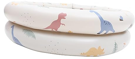 Kisangel 460g Piscina Inflable para Bebés con Diseño De Dinosaurio para Verano De y Almacenar Material Resistente para Fiestas Aire