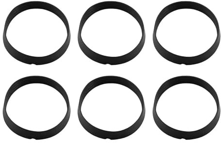 6 Stücke 40mm Gummi Dichtung Scheiben Flache Spacer For Sanitär Wasserhahn Waschbecken Rohr Armaturen Abfall