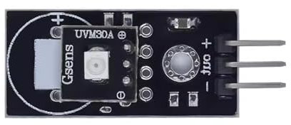 Ultraviolett-Strahlerkennungssensoren-Kits, elektronisches Board-Modul, 3–5 V, Ultraviolett-Lichtsensoren, Entwicklungsmodul