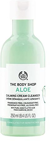 the body shop aloe calming cream cleanser 250ml