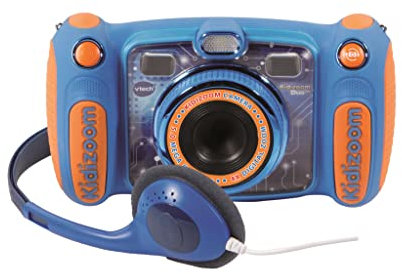 VTech – Kidizoom Duo 5.0 – Bleu – Appareil Photo Enfant – Appareil Photo Numérique – Version FR