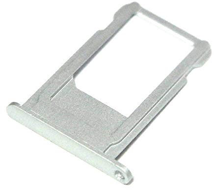 handywest Nano SIM Karten Karte Halter SIM Card Holder Schlitten Tray für iPhone 6S Plus Silver