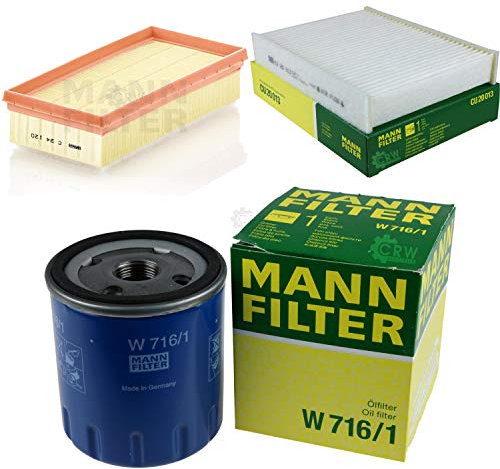 MANN-FILTER Inspektions Set Inspektionspaket Innenraumfilter Luftfilter Ölfilter