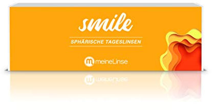 meineLinse Smile sphärische Tageslinsen 30 Stück (ehemals Oculsoft) (-3.50, 8.7, 14.0, 30)