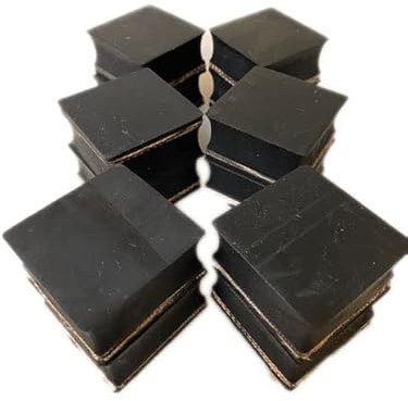 Gummiauflage 58x58x33mm (Karton mit 12 Stück=1.37€/Stück) Gummi-Unterlage Wagen-Heber Hebebühne Unterstellbock Klotz Rangier-Wagenheber Puffer Reifen Reifenwechsel LKW Räder KFZ Tuning Zubehör