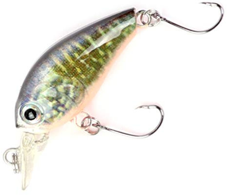 Major Fish Forellen Barsch Wobbler Crankbait 38 mm Hecht UV Aktiv