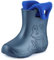 Ladeheid Stivali Bambino e Bambina in Eva LA-CA-04 (Blu Metallizzato/Blu Marino-2, 22/23 EU)