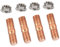 M10x1.50 Fileté T3 T4 T6 Turbo vis et écrous Kit de goujon Turbo haute résistance écrous à bride lot de 4
