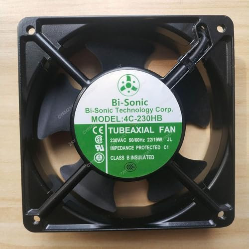 Compatible for Bi-sonic 4C-230HB 12038 230V 19 22W UPS cabinet cooling fan