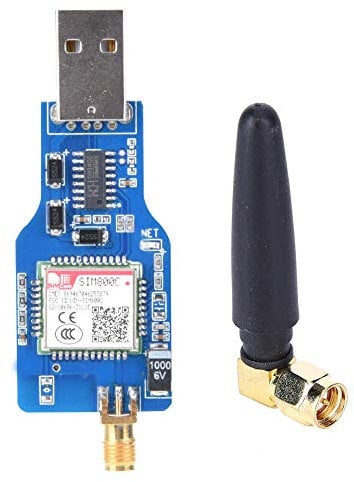 Serielles Modul, vierfrequentes serielles GSM/GPRS SIM800C USB-zu-GSM-Modul, Netzwerkgerät mit drahtloser Funktion
