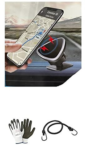 COMPATIBLE AVEC FERRARI Porte-clés magnétique pour voiture universel adhésif pour toutes les surfaces réglables à 360° et téléphones avec coque