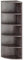 RICOO Eckregal Hängend 110 x 33 x 33 Grau Beton Optik, Spanplatte aus Holz, Hängereral WM059-BG, Regal Wand, Bücherregal Eck Wandregal Ecke Küchenregal Wandboard Eckwandregal Schweberegal